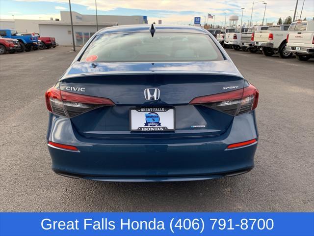 new 2025 Honda Civic Hybrid car, priced at $29,300