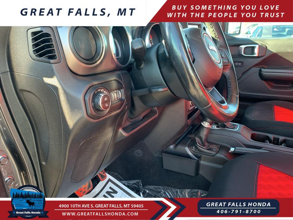 used 2021 Jeep Gladiator car, priced at $26,250