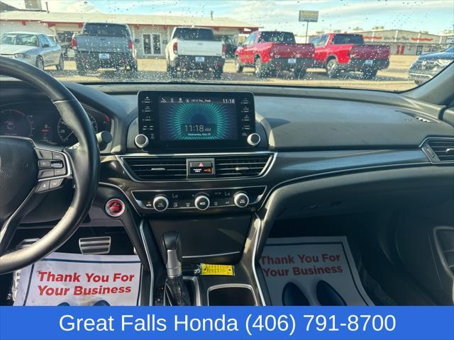 used 2021 Honda Accord car, priced at $24,585