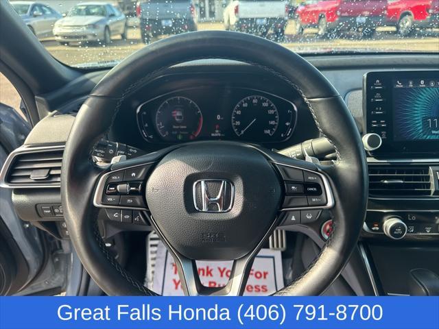 used 2021 Honda Accord car, priced at $24,585