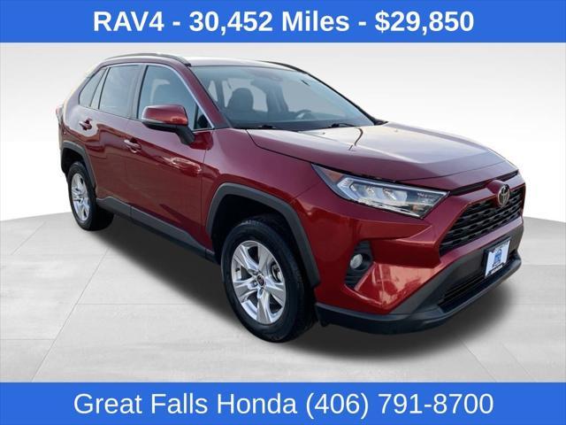 used 2021 Toyota RAV4 car, priced at $29,850