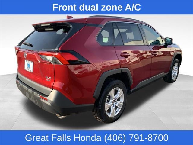 used 2021 Toyota RAV4 car, priced at $29,850