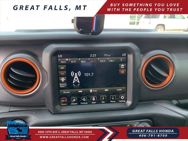 used 2021 Jeep Gladiator car, priced at $36,500