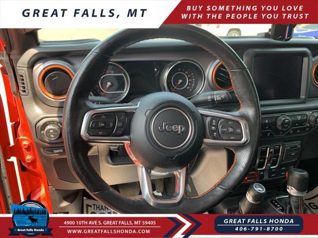 used 2021 Jeep Gladiator car, priced at $36,500