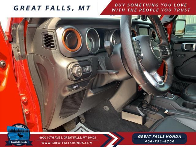 used 2021 Jeep Gladiator car, priced at $36,500