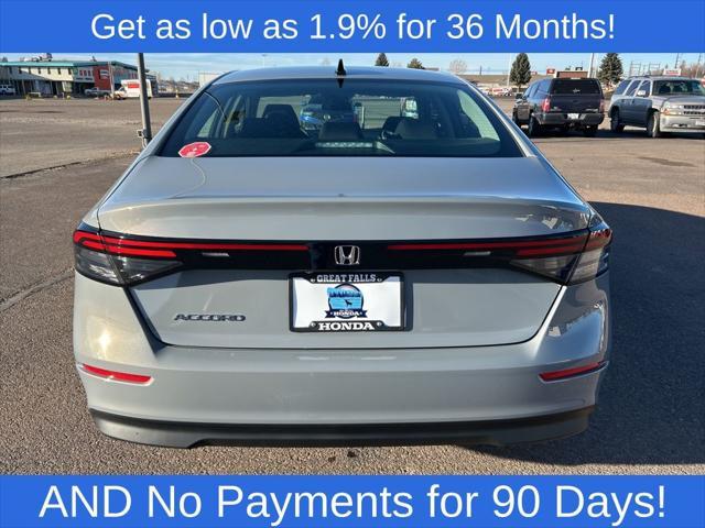 new 2025 Honda Accord car, priced at $32,541