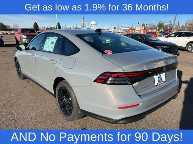 new 2025 Honda Accord car, priced at $32,541