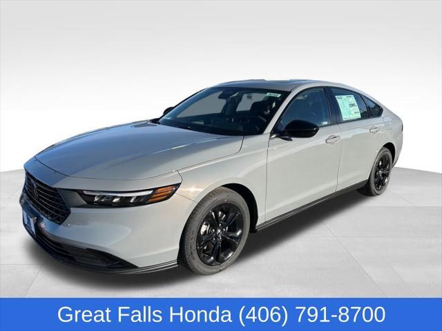 new 2025 Honda Accord car, priced at $30,655