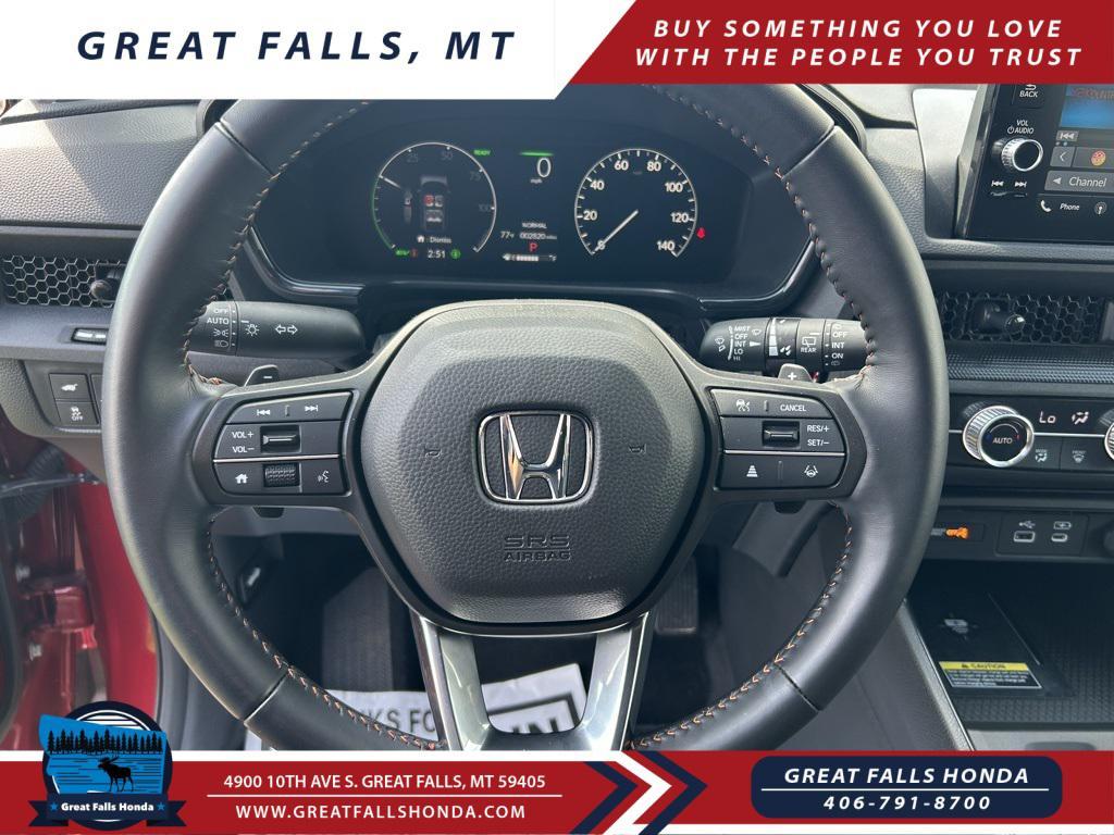 used 2025 Honda CR-V Hybrid car, priced at $38,500