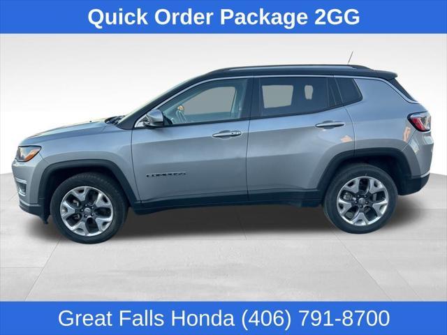 used 2021 Jeep Compass car, priced at $18,550