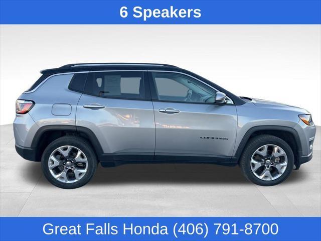 used 2021 Jeep Compass car, priced at $18,550