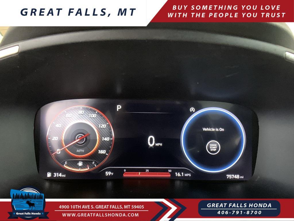 used 2023 Hyundai Santa Fe car, priced at $19,850