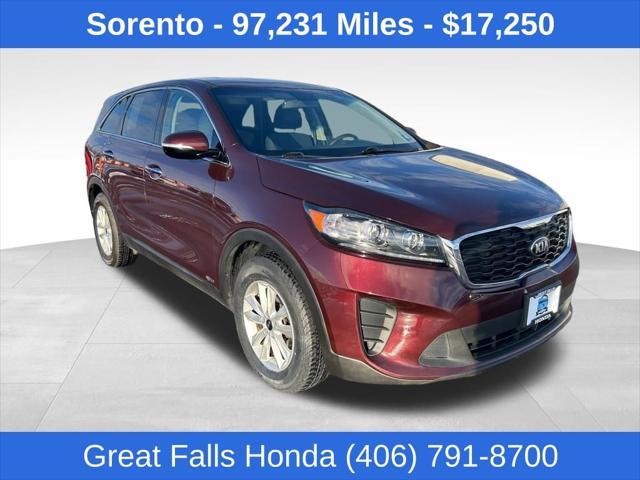 used 2019 Kia Sorento car, priced at $17,250