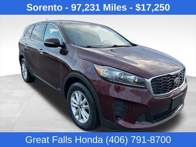 used 2019 Kia Sorento car, priced at $17,250