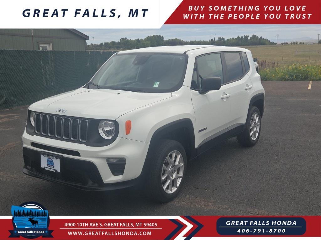 used 2023 Jeep Renegade car, priced at $18,850