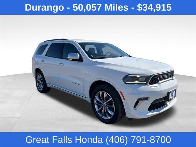 used 2021 Dodge Durango car, priced at $34,915