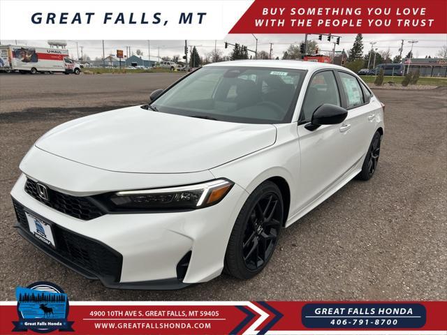 new 2025 Honda Civic car, priced at $27,855