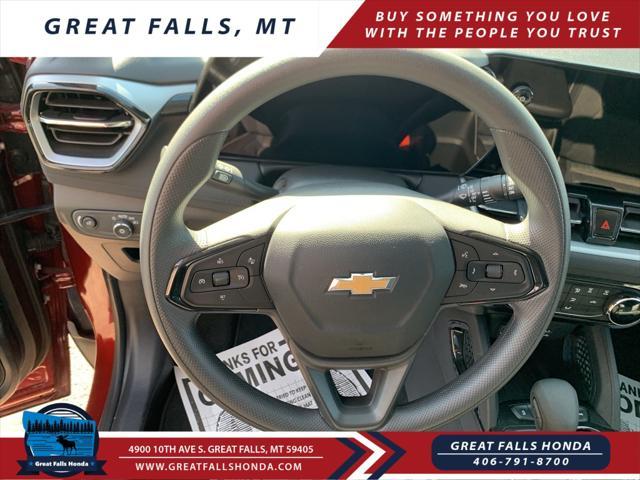 used 2025 Chevrolet TrailBlazer car, priced at $29,850