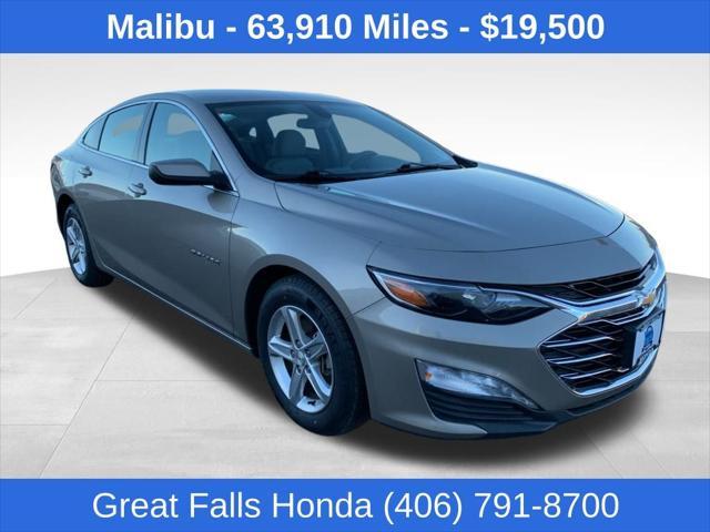 used 2022 Chevrolet Malibu car, priced at $19,250