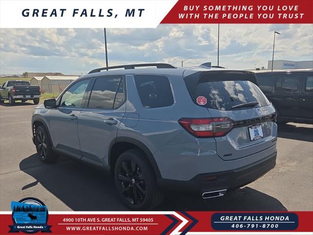 new 2025 Honda Pilot car, priced at $55,210