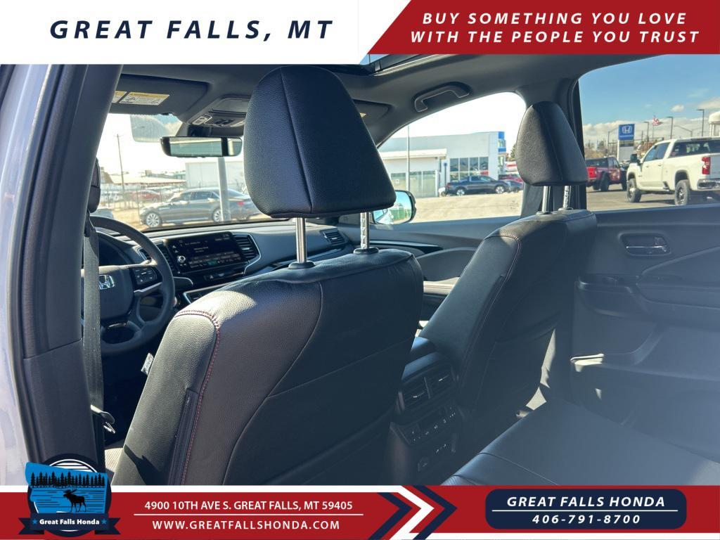 used 2025 Honda Ridgeline car, priced at $39,850