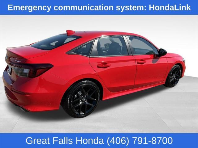 new 2025 Honda Civic car, priced at $26,845