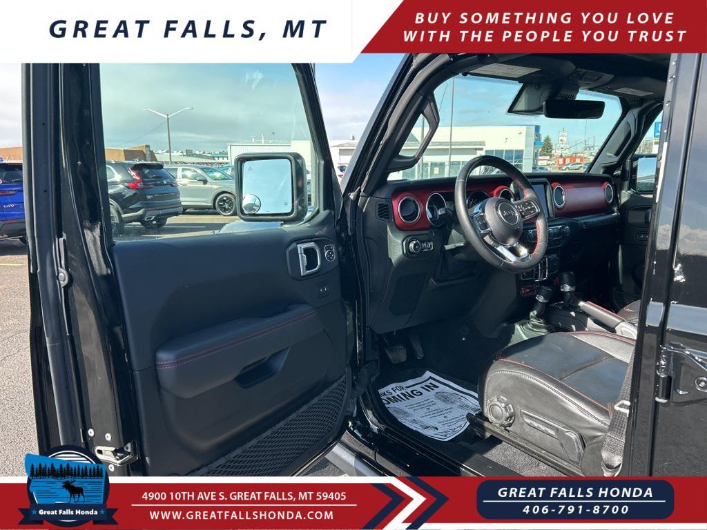 used 2021 Jeep Wrangler Unlimited car, priced at $36,875