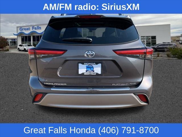 used 2022 Toyota Highlander car, priced at $43,659