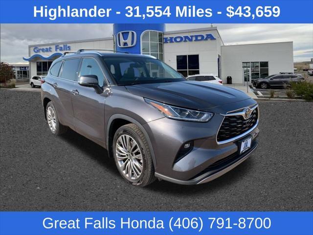 used 2022 Toyota Highlander car, priced at $43,659