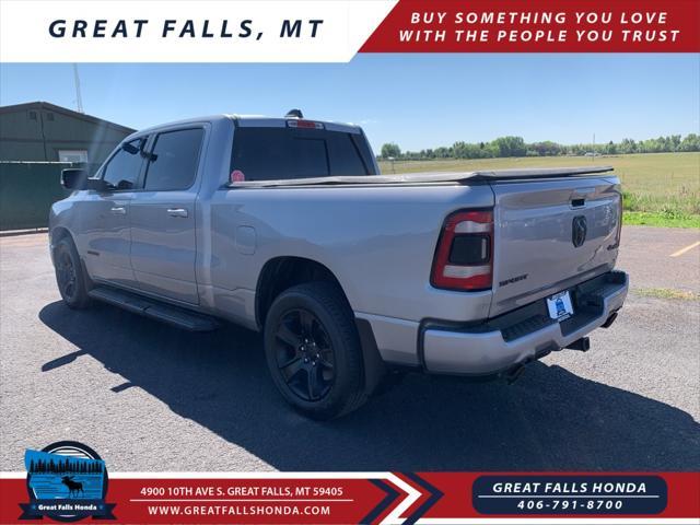 used 2021 Ram 1500 car, priced at $39,850