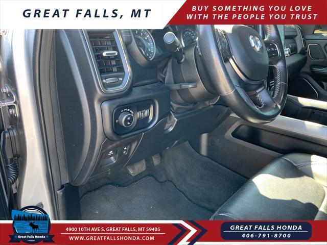 used 2021 Ram 1500 car, priced at $39,850