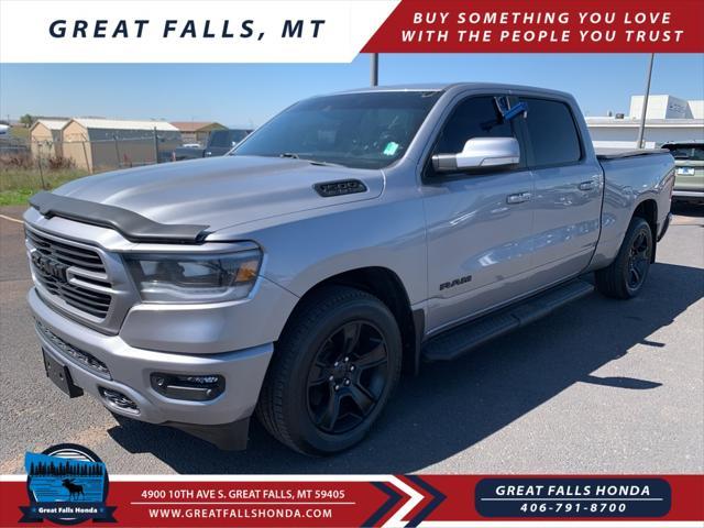 used 2021 Ram 1500 car, priced at $39,850