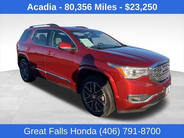 used 2018 GMC Acadia car, priced at $23,250