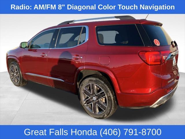 used 2018 GMC Acadia car, priced at $23,850