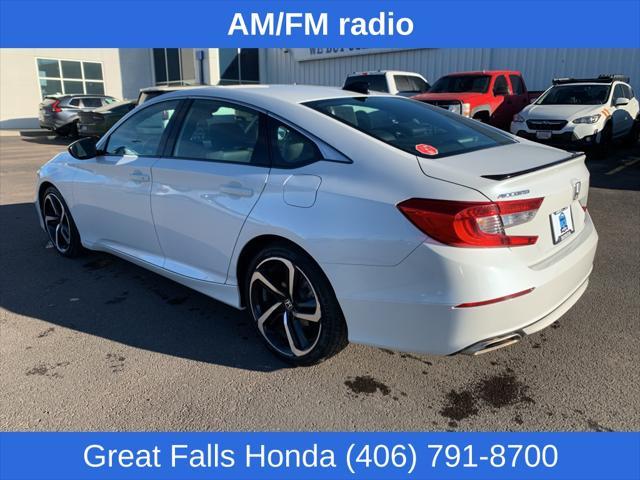 used 2022 Honda Accord car, priced at $23,383