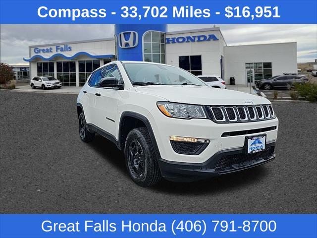 used 2018 Jeep Compass car, priced at $16,951