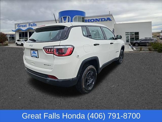 used 2018 Jeep Compass car, priced at $17,894