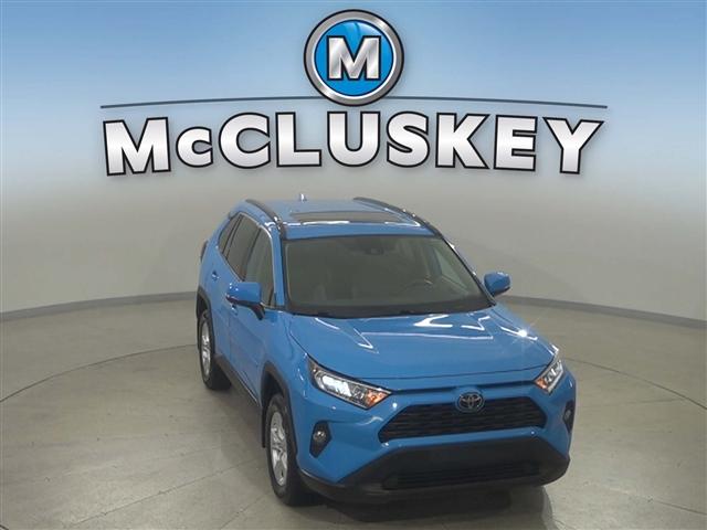 used 2021 Toyota RAV4 car, priced at $29,989