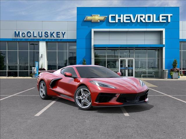 new 2025 Chevrolet Corvette car, priced at $78,675