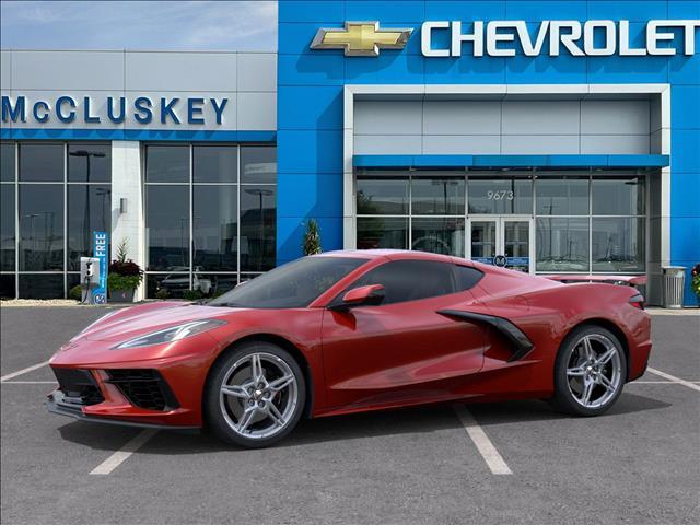 new 2025 Chevrolet Corvette car, priced at $78,675