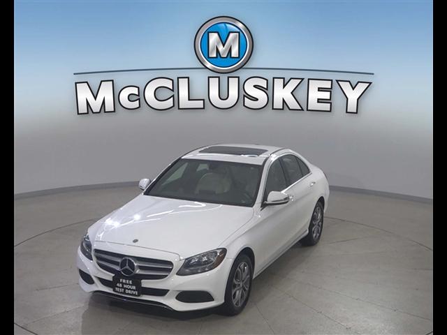 used 2018 Mercedes-Benz C-Class car, priced at $21,989