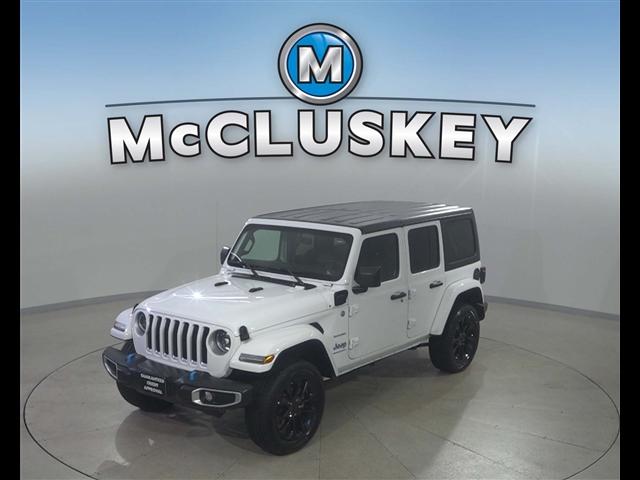 used 2023 Jeep Wrangler 4xe car, priced at $34,989