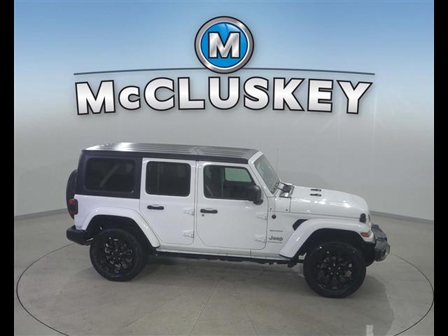 used 2023 Jeep Wrangler 4xe car, priced at $34,989