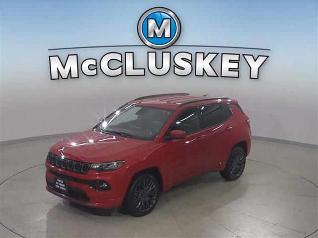 used 2023 Jeep Compass car, priced at $27,489