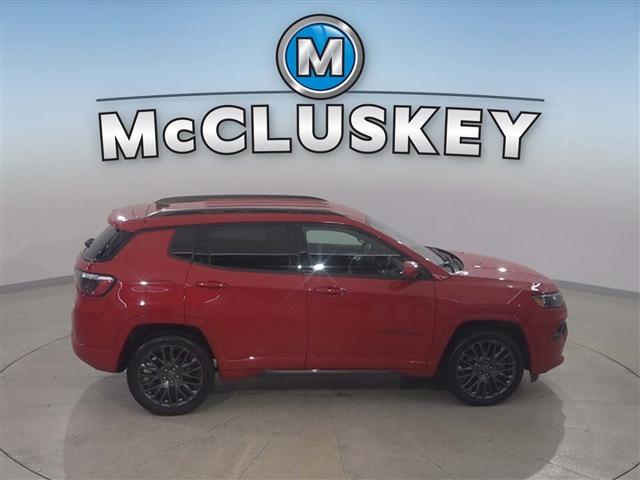 used 2023 Jeep Compass car, priced at $27,489