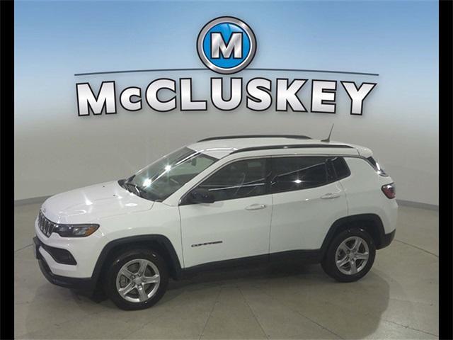 used 2023 Jeep Compass car, priced at $23,989