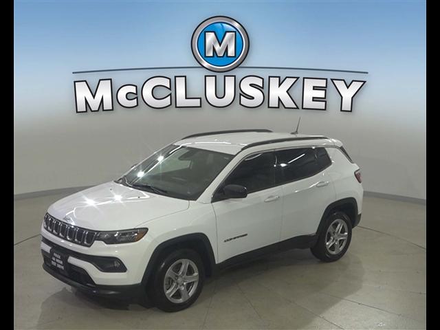 used 2023 Jeep Compass car, priced at $23,989