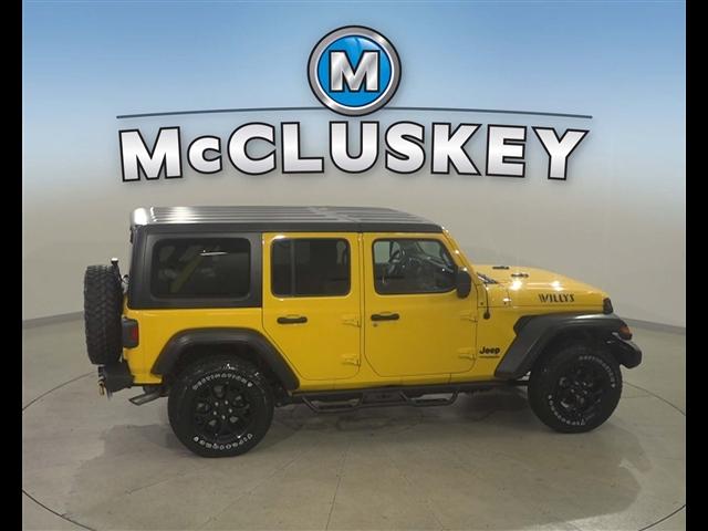 used 2021 Jeep Wrangler car, priced at $29,989