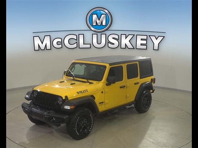 used 2021 Jeep Wrangler car, priced at $29,989