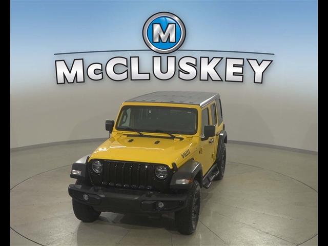 used 2021 Jeep Wrangler car, priced at $29,989